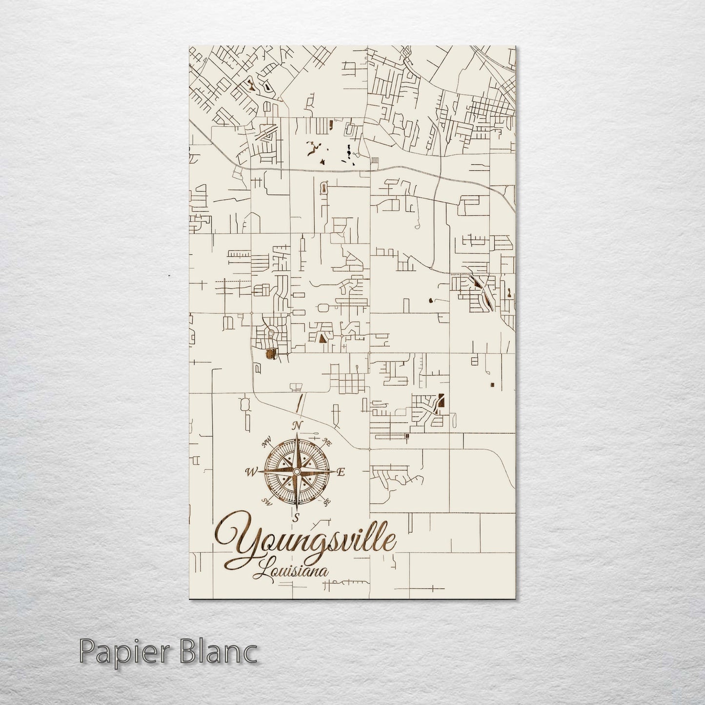 Youngsville, Louisiana Street Map