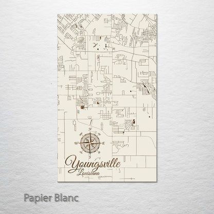 Youngsville, Louisiana Street Map