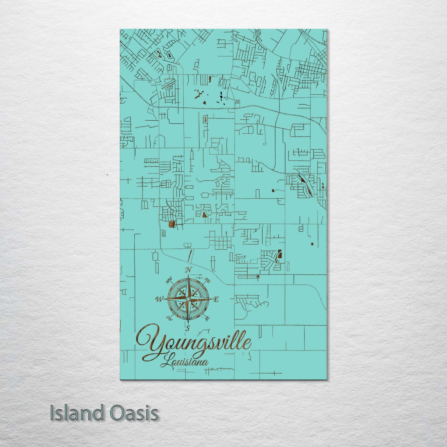 Youngsville, Louisiana Street Map