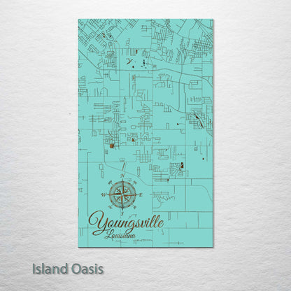 Youngsville, Louisiana Street Map