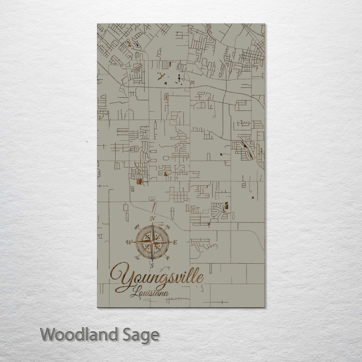 Youngsville, Louisiana Street Map