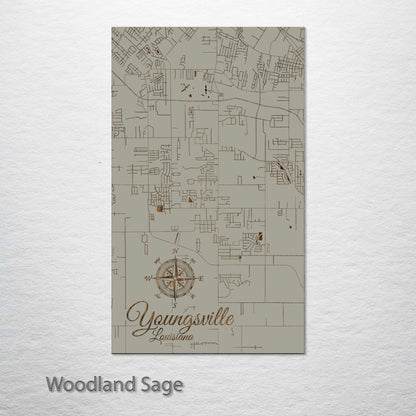 Youngsville, Louisiana Street Map