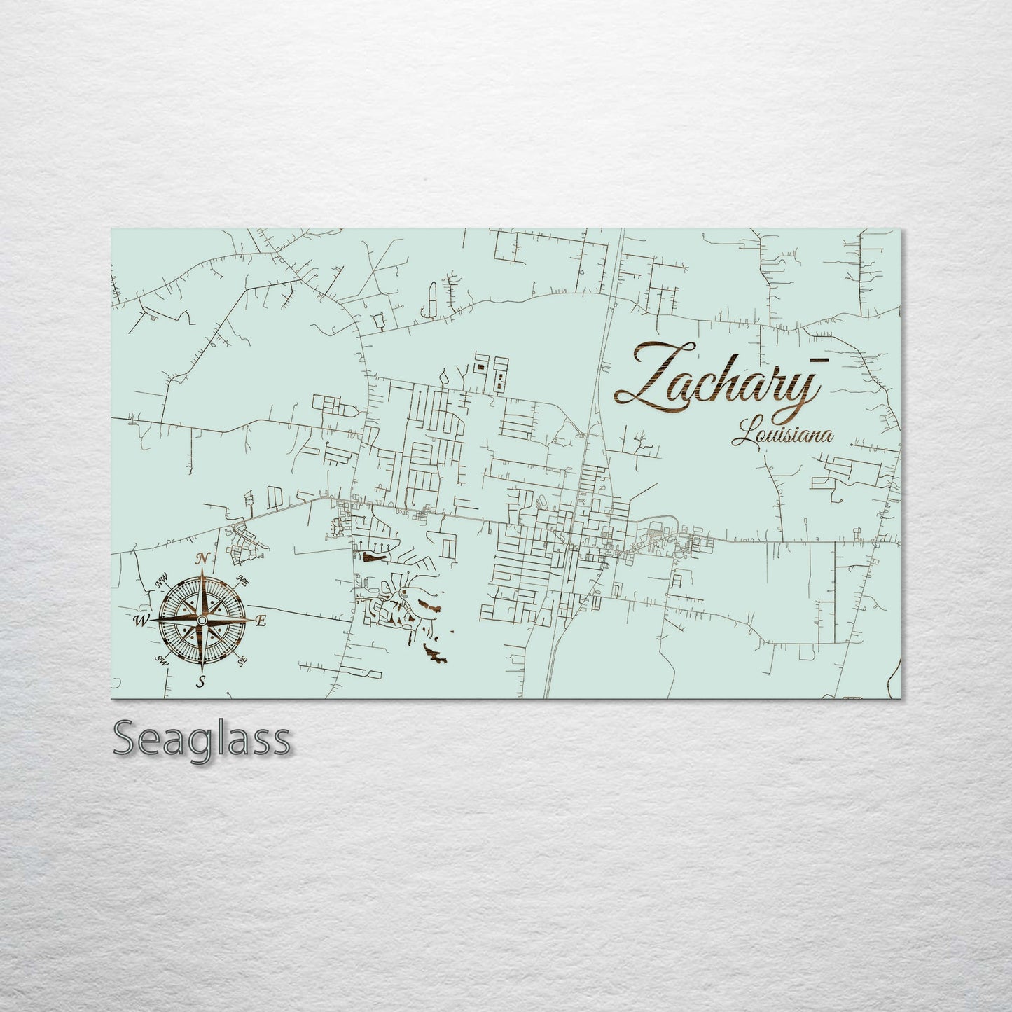 Zachary, Louisiana Street Map