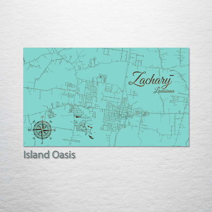 Zachary, Louisiana Street Map
