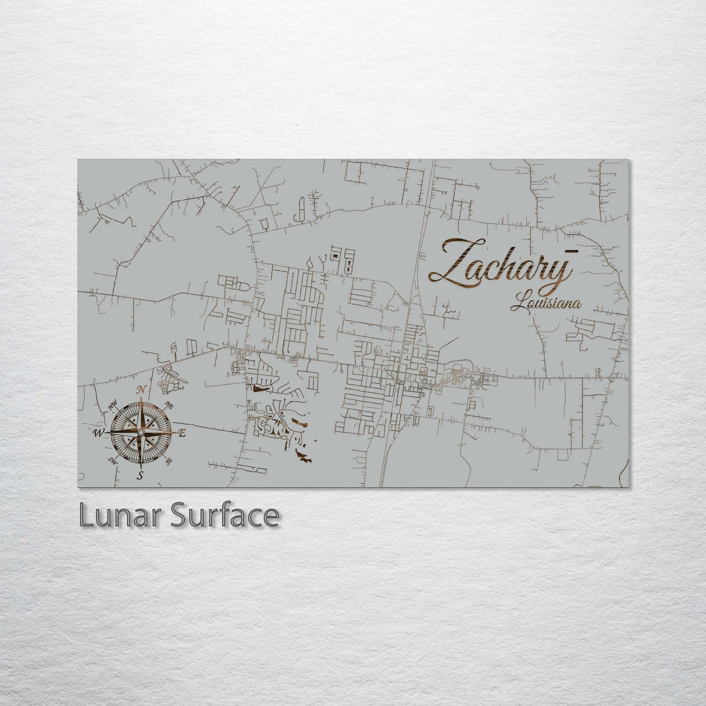 Zachary, Louisiana Street Map