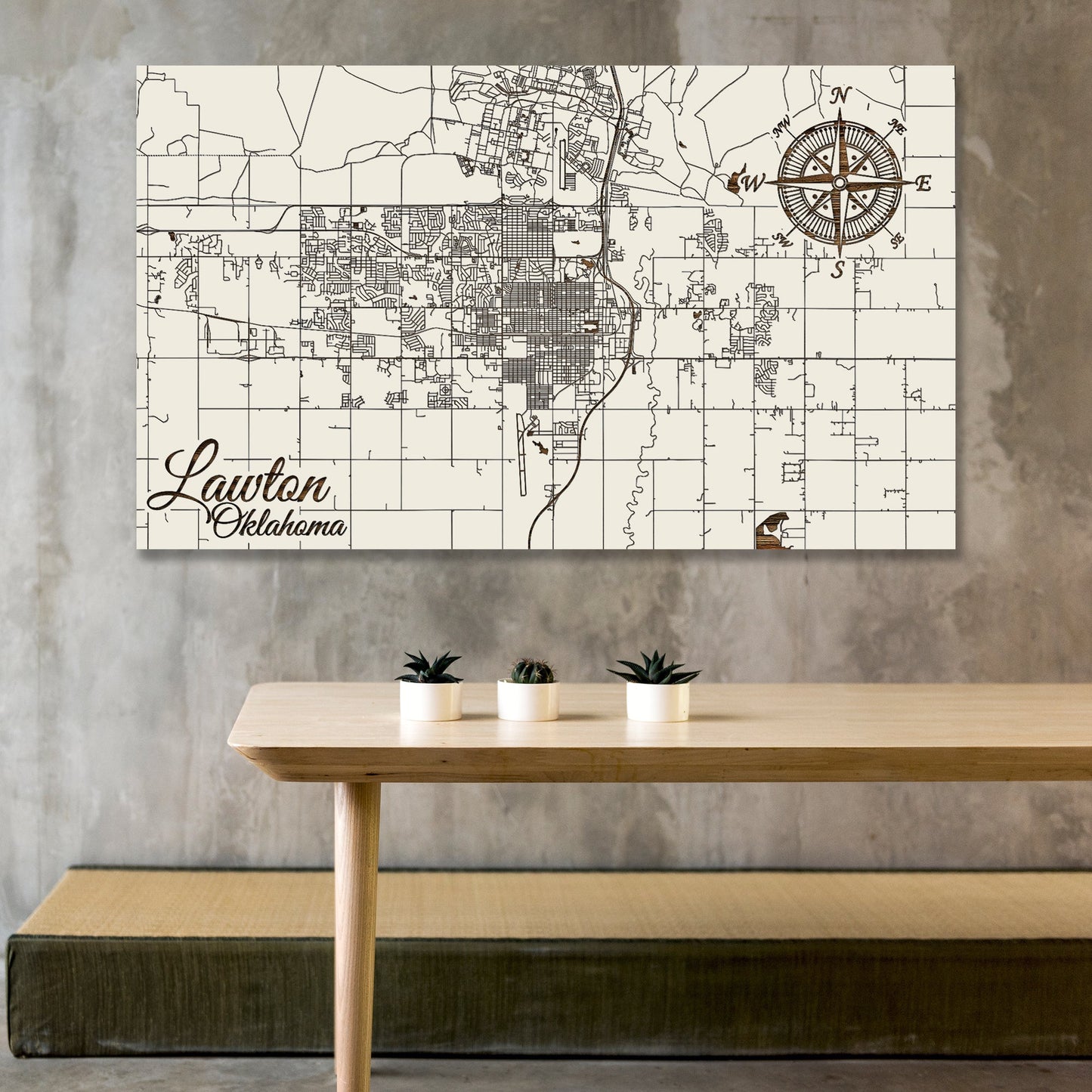 Lawton, Oklahoma Street Map