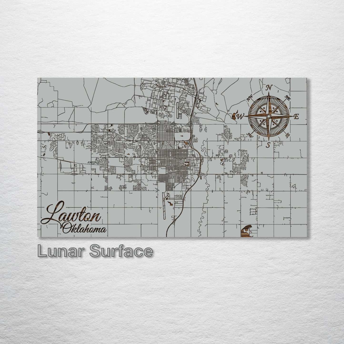 Lawton, Oklahoma Street Map