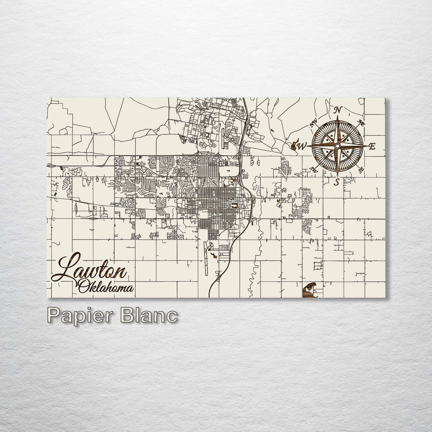 Lawton, Oklahoma Street Map