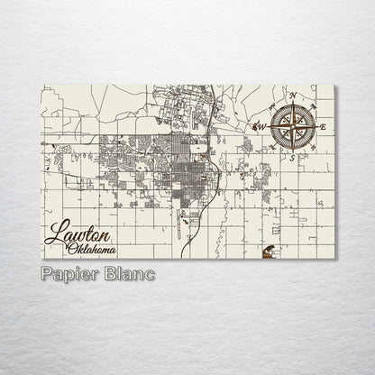 Lawton, Oklahoma Street Map