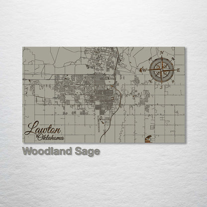 Lawton, Oklahoma Street Map