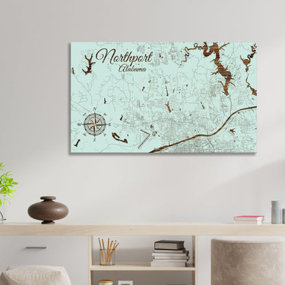 Northport, Alabama Street Map