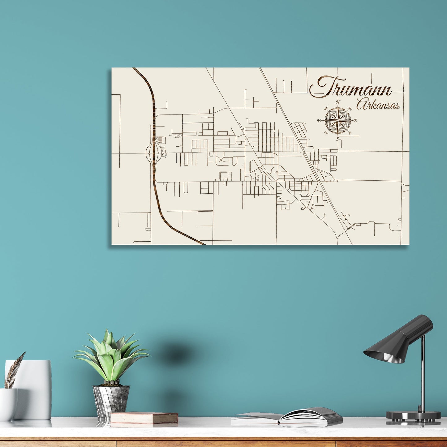 Trumann, Arkansas Street Map