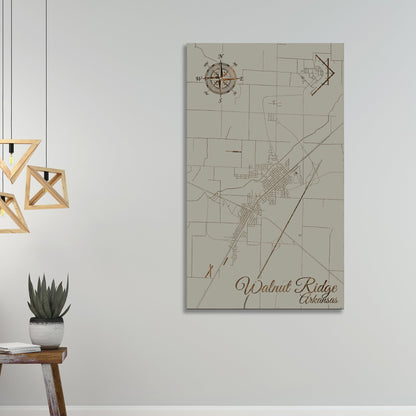 Walnut Ridge, Arkansas Street Map