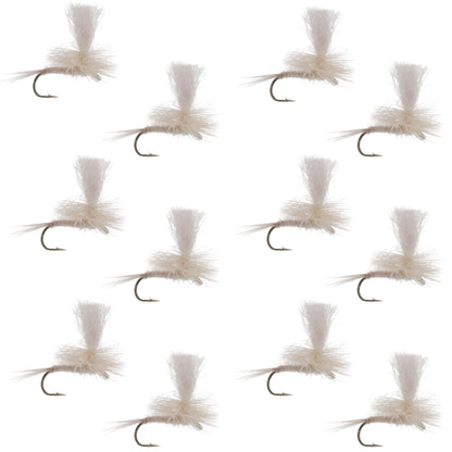 Parachute Light Cahill Classic Trout Dry Fly Fishing Fly - 1 Dozen Hook Size 16