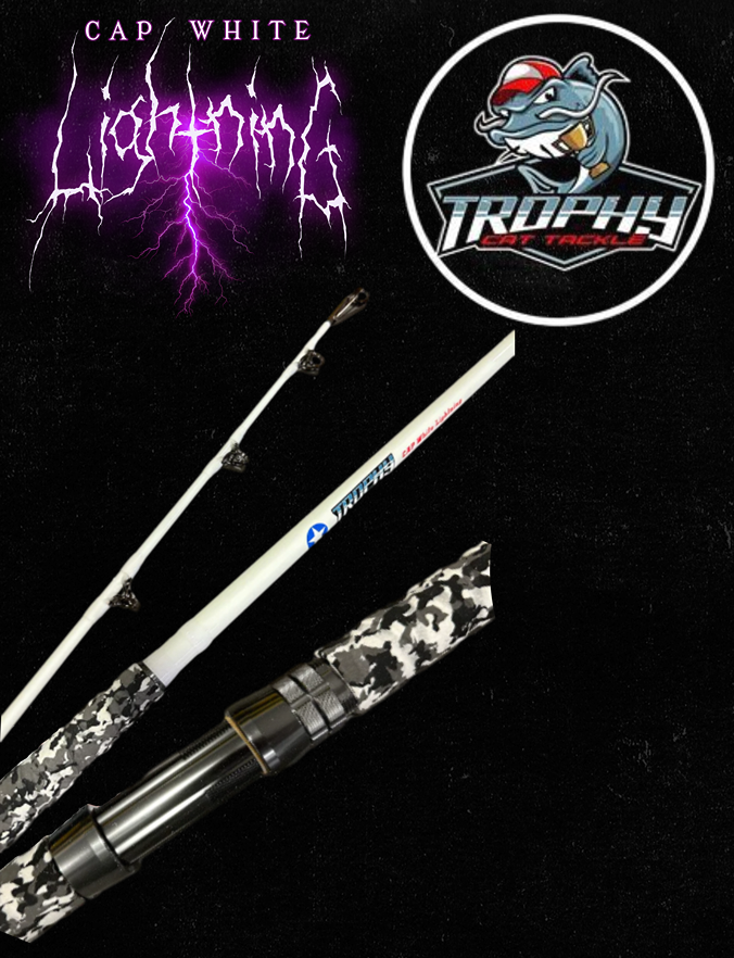The CAP White Lightning Catfish Rod - Casting