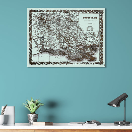 1854 New Orleans and Environs