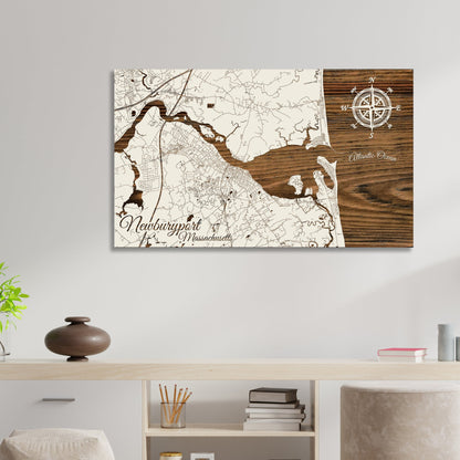 Newburyport, Massachusetts Street Map