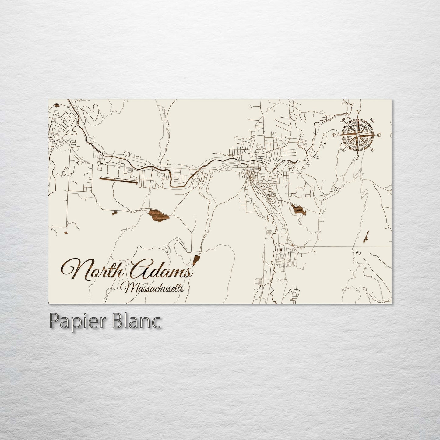 North Adams, Massachusetts Street Map