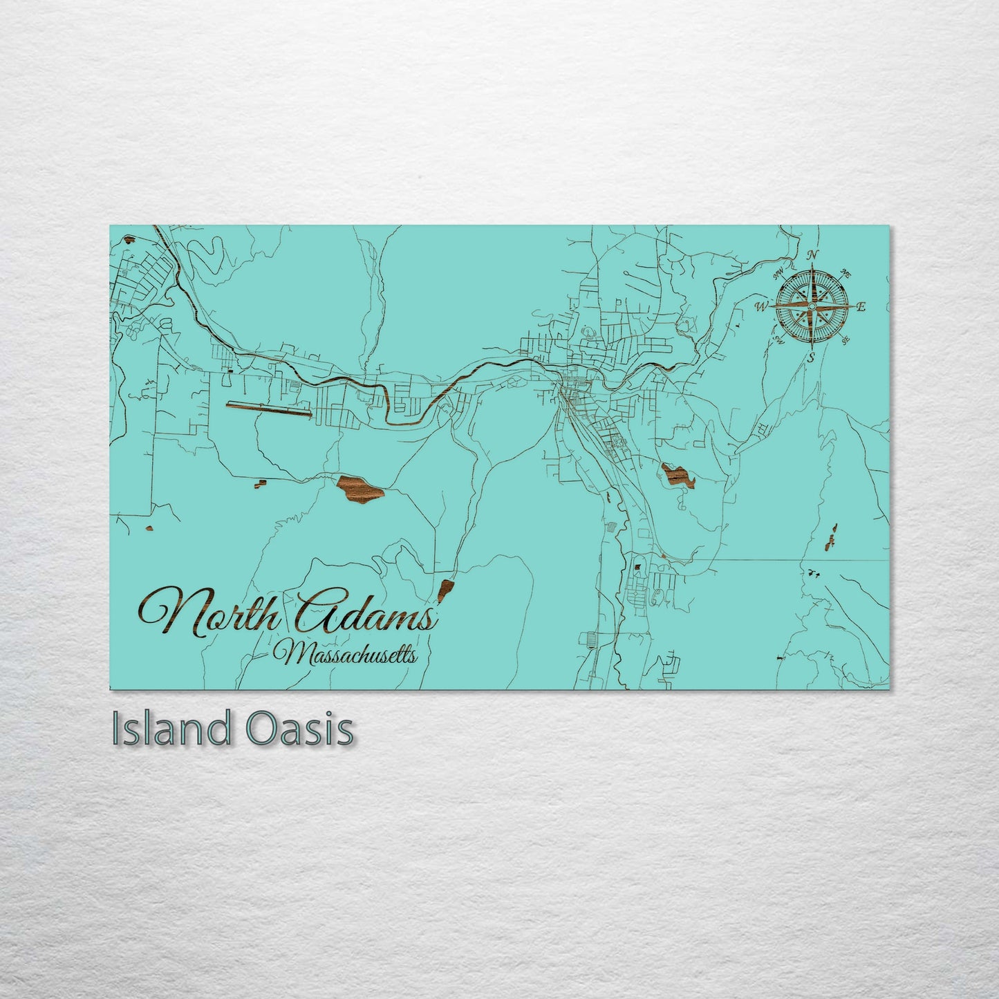 North Adams, Massachusetts Street Map