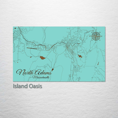 North Adams, Massachusetts Street Map