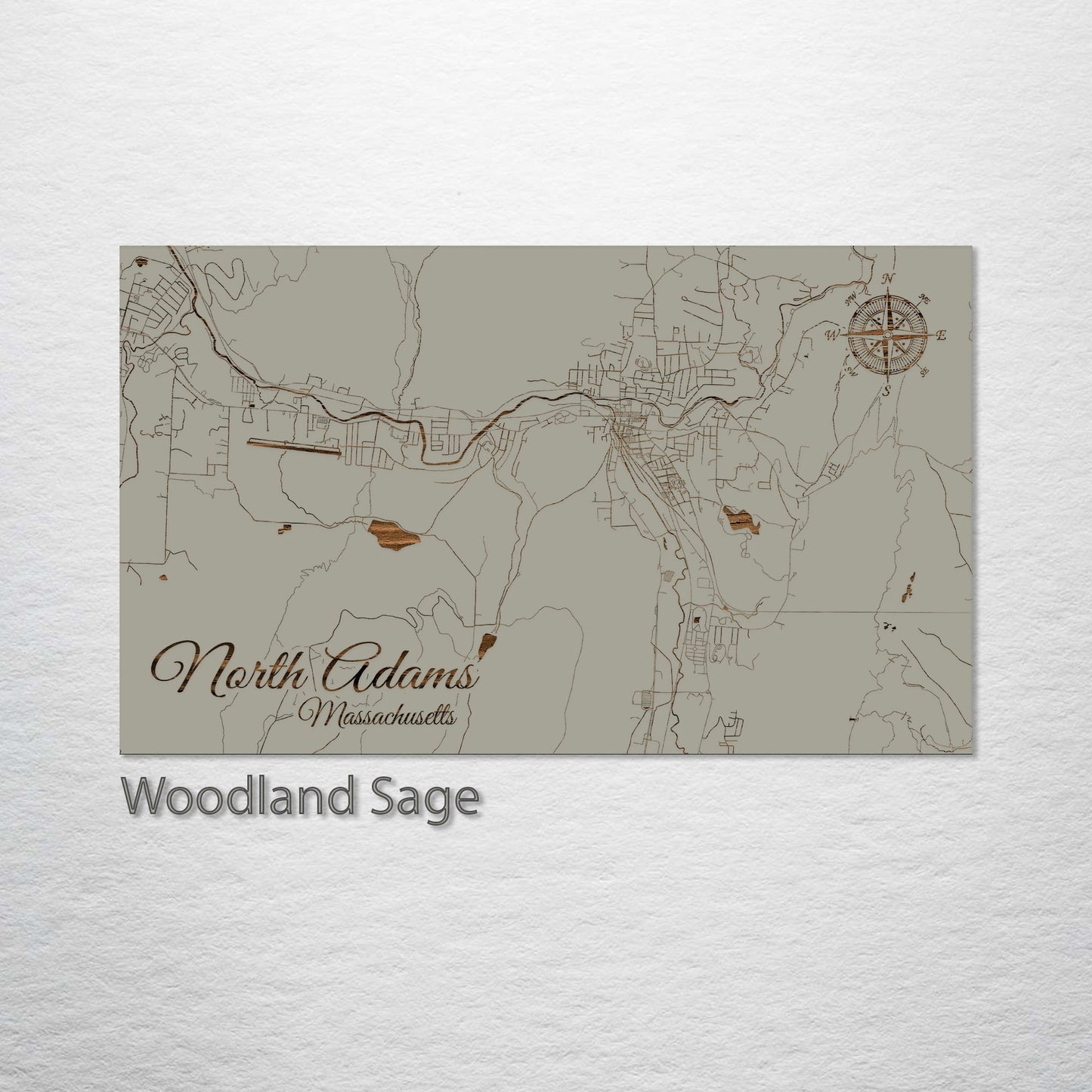 North Adams, Massachusetts Street Map