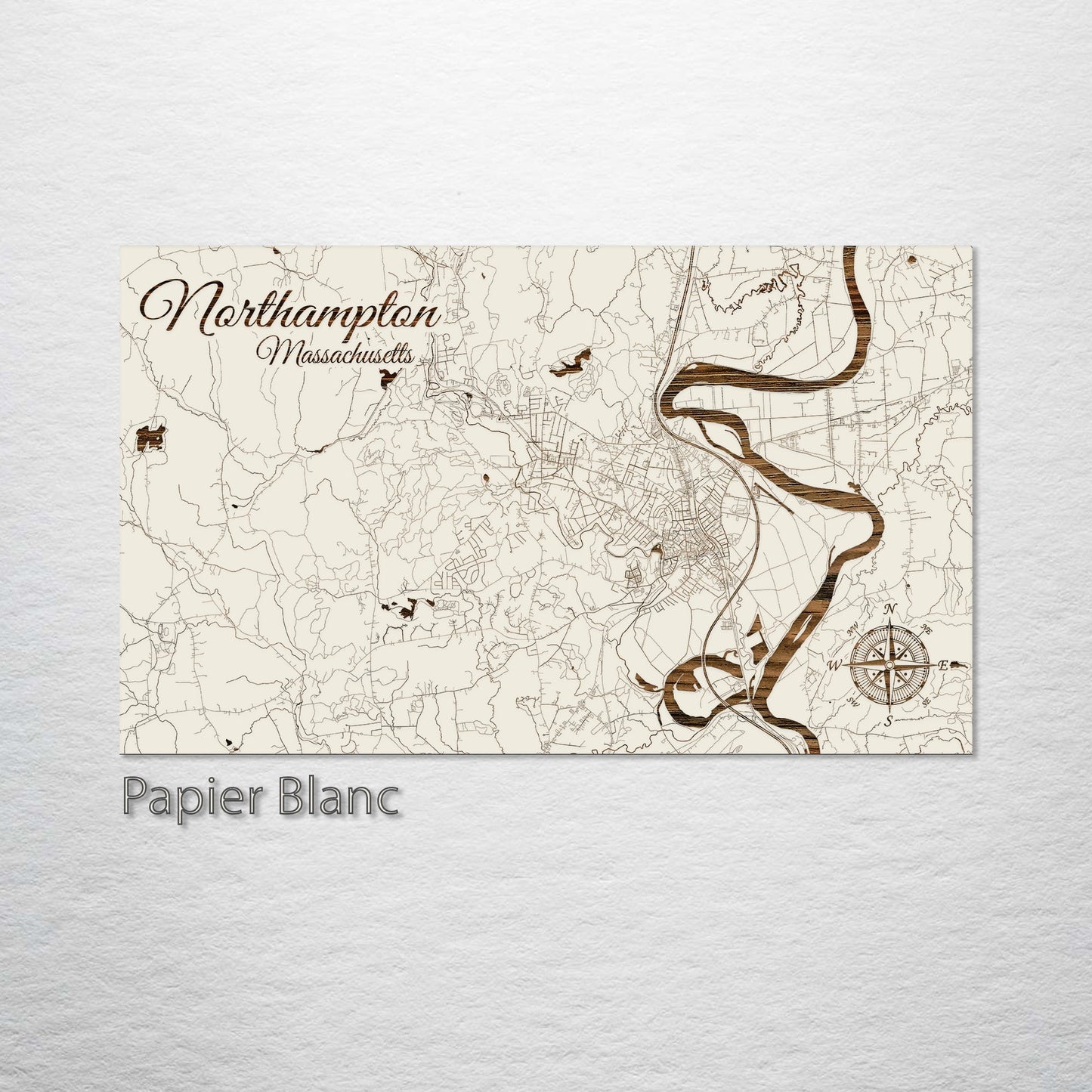 Northampton, Massachusetts Street Map