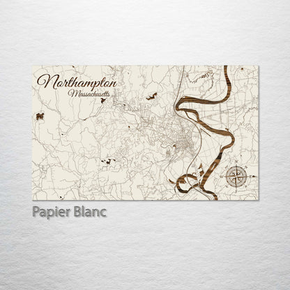 Northampton, Massachusetts Street Map