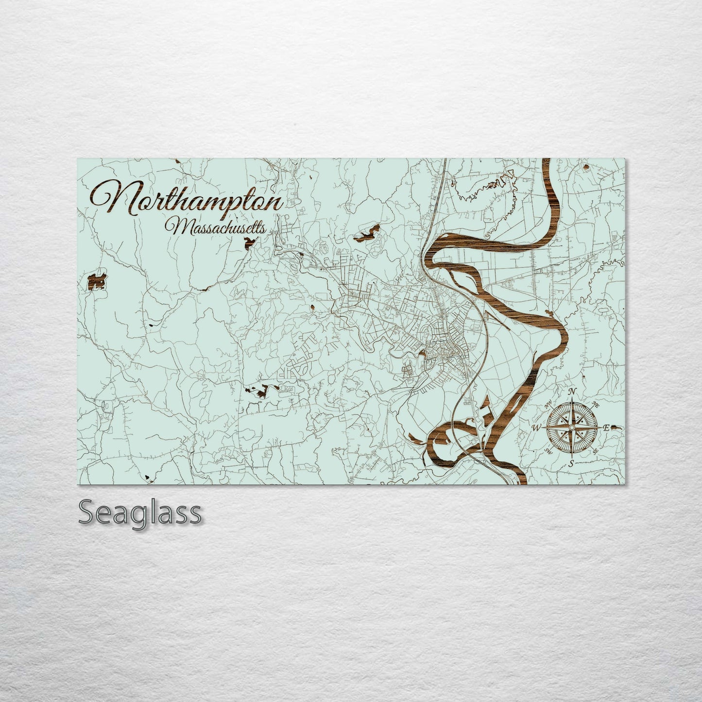 Northampton, Massachusetts Street Map