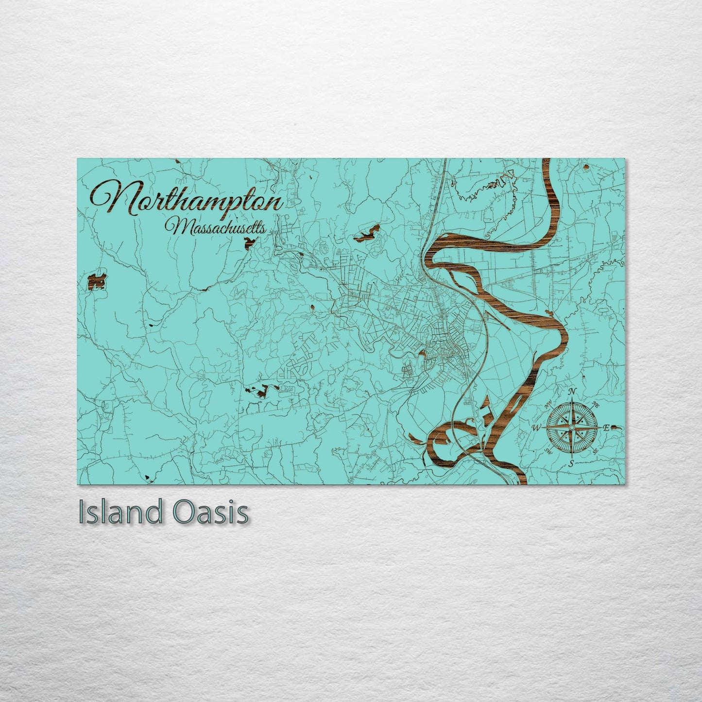 Northampton, Massachusetts Street Map