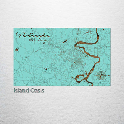 Northampton, Massachusetts Street Map