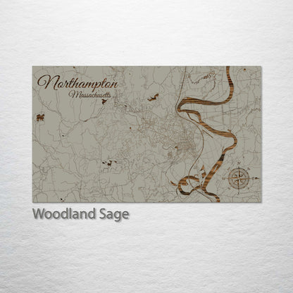 Northampton, Massachusetts Street Map