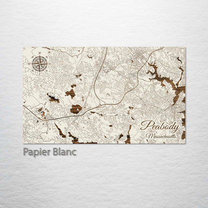 Peabody, Massachusetts Street Map