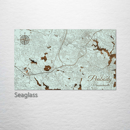 Peabody, Massachusetts Street Map