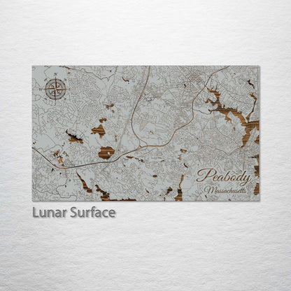 Peabody, Massachusetts Street Map