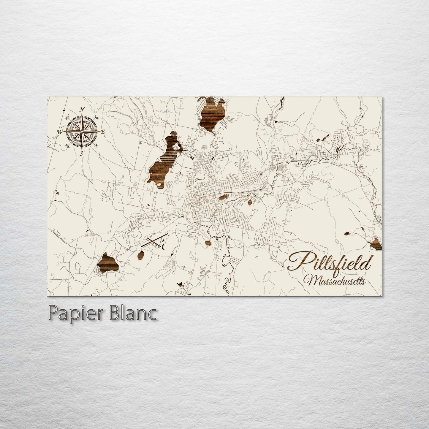 Pittsfield, Massachusetts Street Map