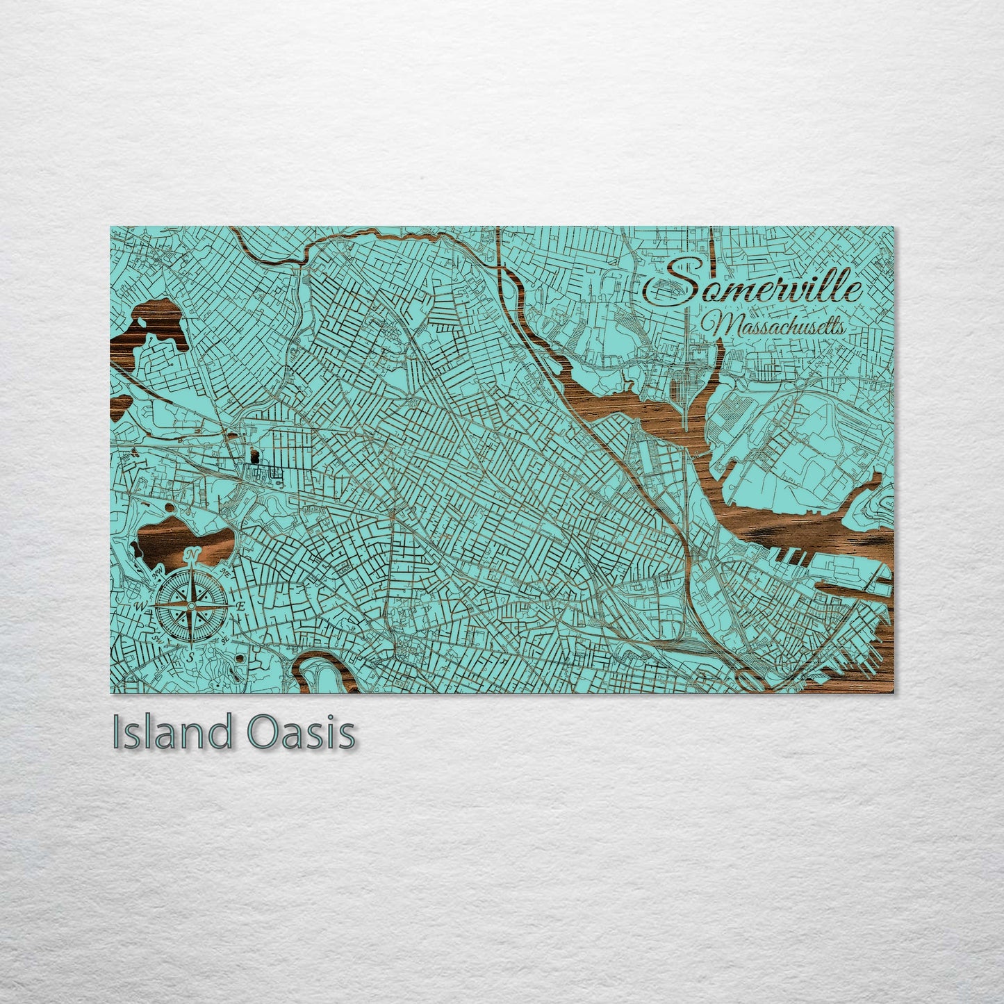 Somerville, Massachusetts Street Map