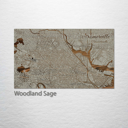 Somerville, Massachusetts Street Map