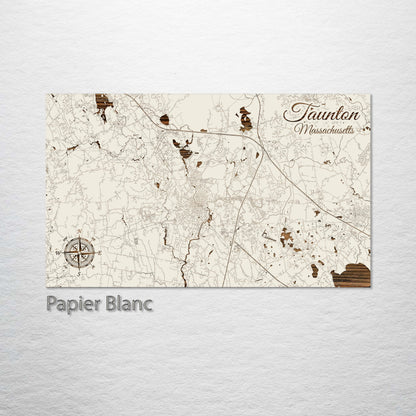 Taunton, Massachusetts Street Map