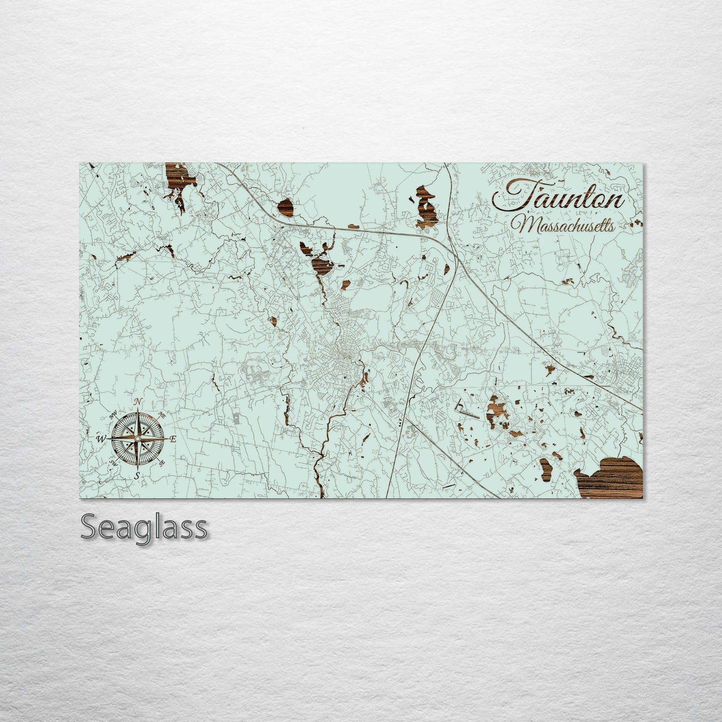 Taunton, Massachusetts Street Map