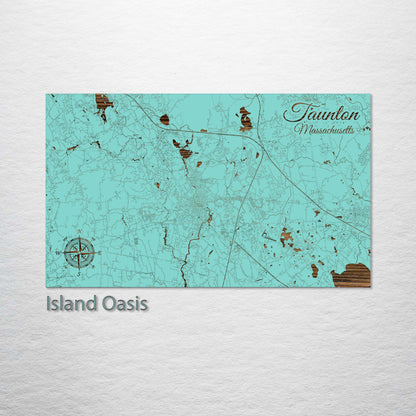 Taunton, Massachusetts Street Map