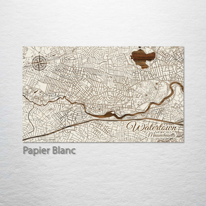 Watertown, Massachusetts Street Map