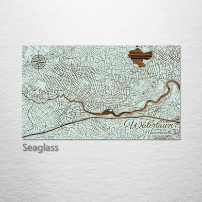 Watertown, Massachusetts Street Map