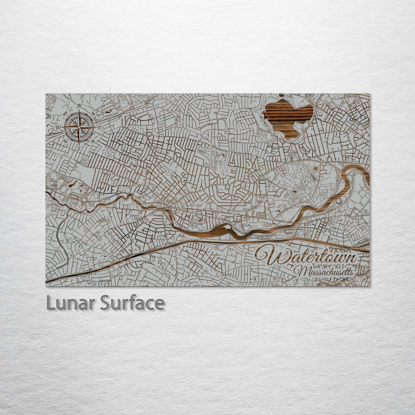 Watertown, Massachusetts Street Map