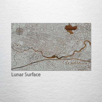 Watertown, Massachusetts Street Map