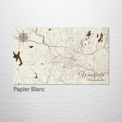 Westfield, Massachusetts Street Map