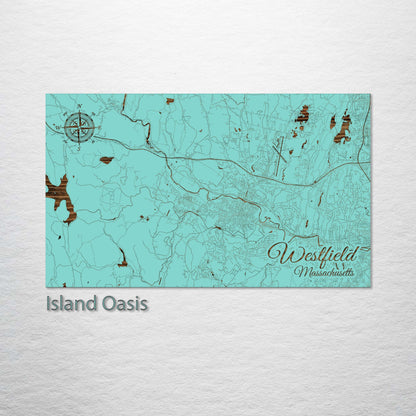 Westfield, Massachusetts Street Map