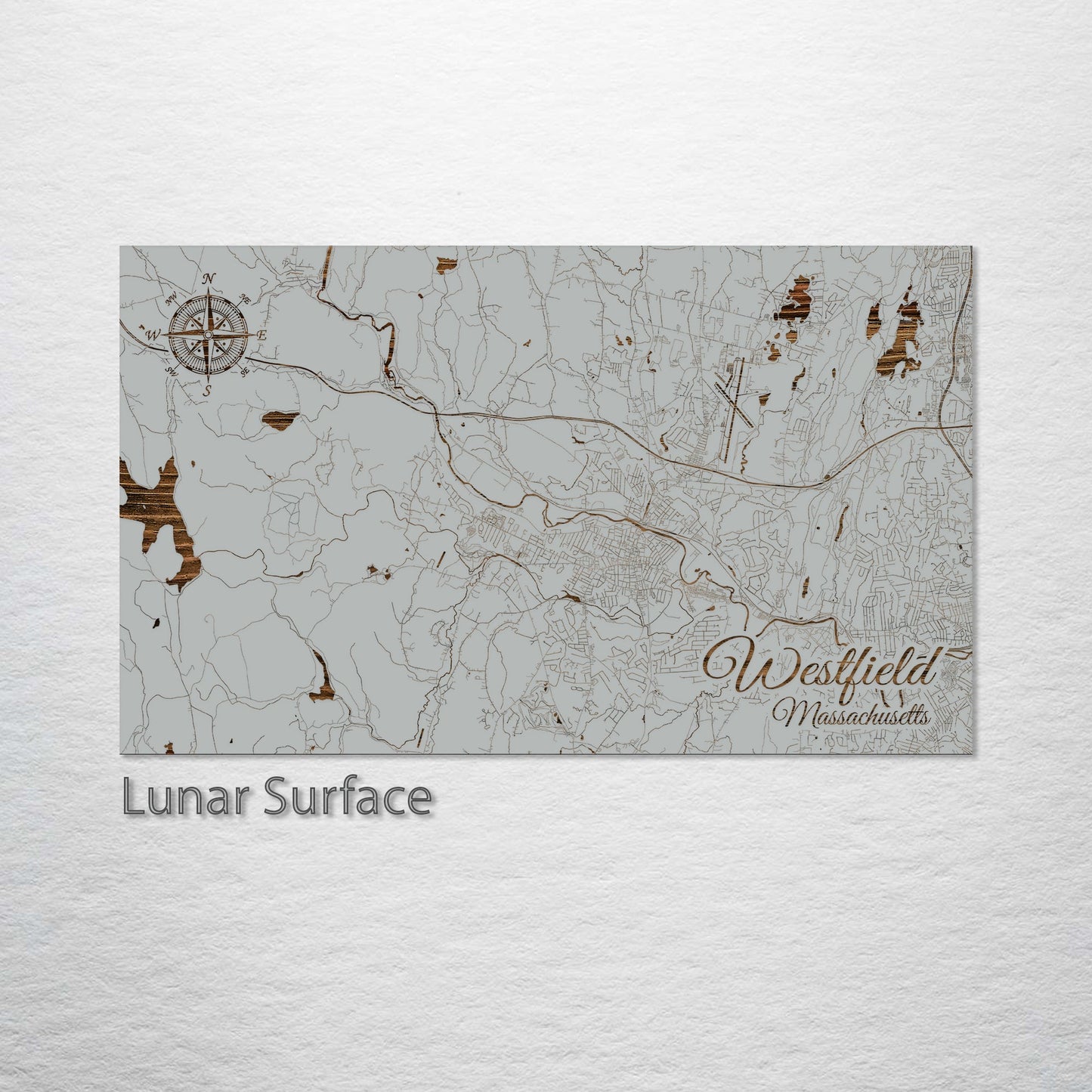 Westfield, Massachusetts Street Map