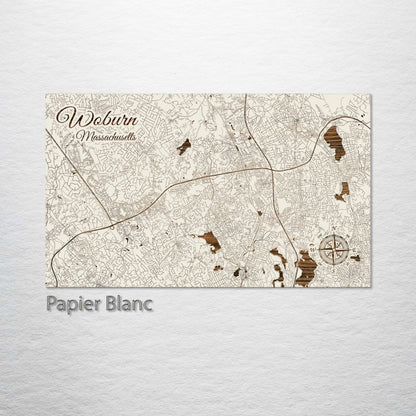 Woburn, Massachusetts Street Map