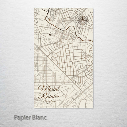 Mount Rainier, Maryland Street Map