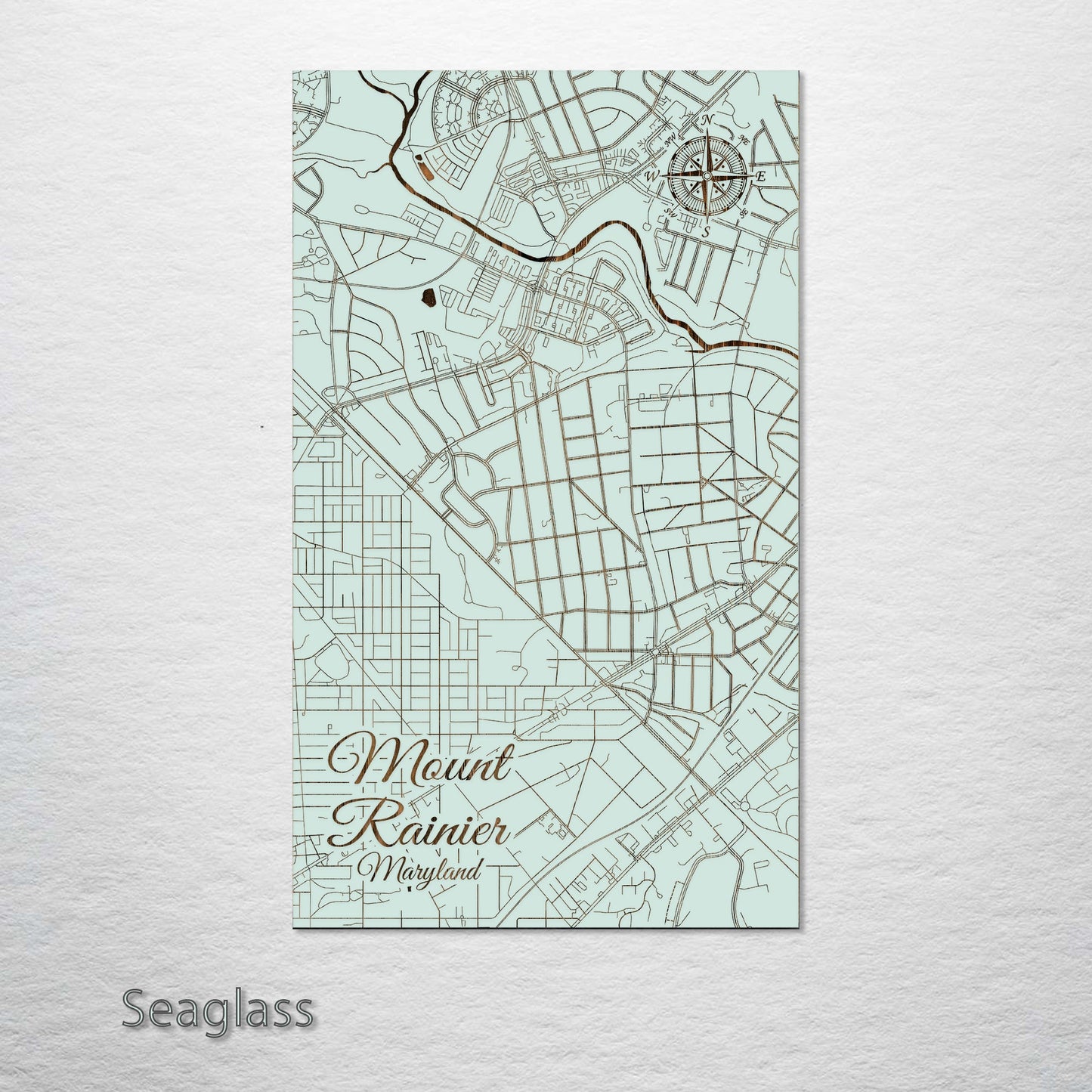Mount Rainier, Maryland Street Map